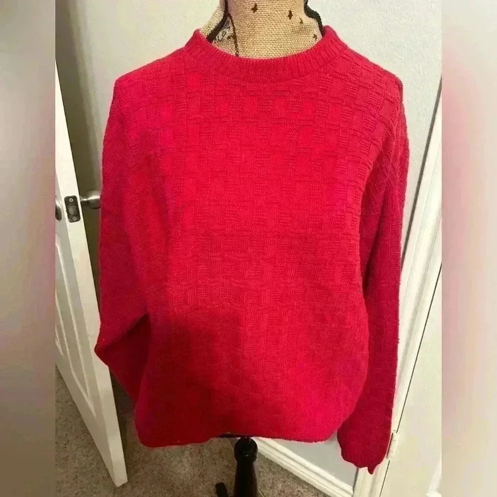 Men’s bill blasts extra large sweater in red new with tags super soft